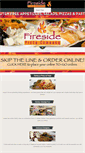Mobile Screenshot of firesidepizza.com